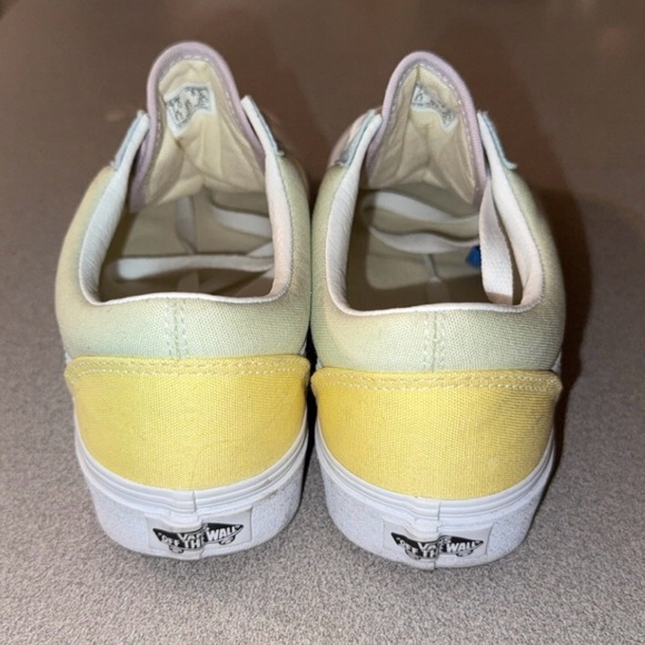 Vans Pastel Multi-Color Canvas Old Skool Sneakers - Picture 3 of 4